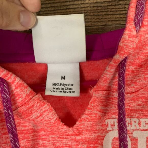 J. America Pink Sweatshirt Pullover Hoodie Essential Oils Size Medium - Picture 6 of 9